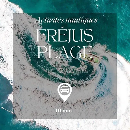 3-bed Apt, 4 Ppl, Pool, Wifi, Parking Fréjus